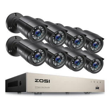 XVIM 8CH Home Security System 1080P HDMI DVR 1500TVL CCTV Surveillance Camera 1T